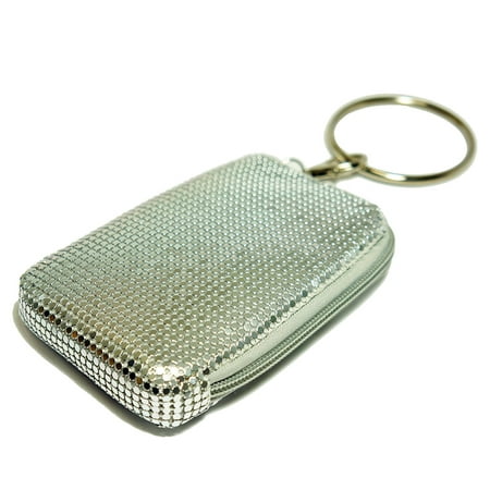 Pearl Pouch - Bling Bangle Pouch, Silver, BLING away with these fashionable pouches By Tsubota Pearl