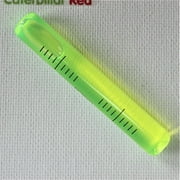 Replacement Level Glass Vial, Spirit Bubble Level, no nib, Accurate, Green Liquid, 70mm x 11mm