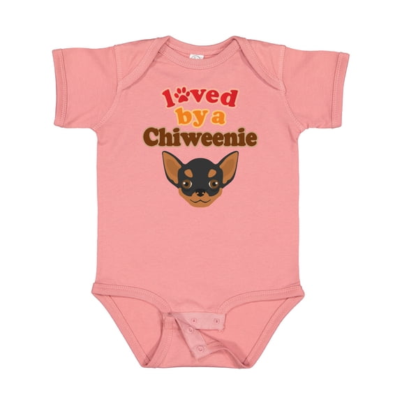 Inktastic Chiweenie Dog Gift Boys or Girls Baby Bodysuit