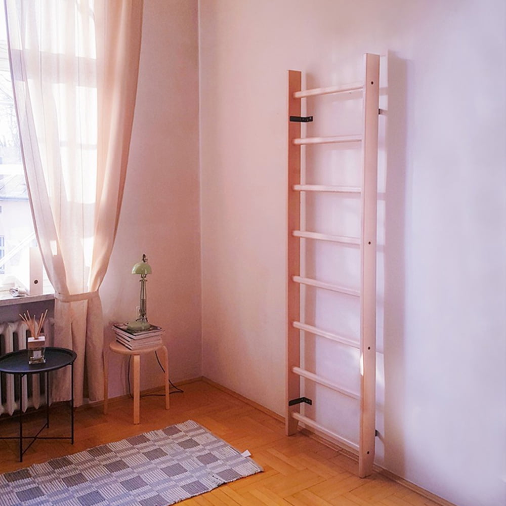 BenchK 100 solid beech wood wall bars with 8 rungs