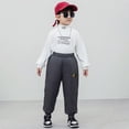 thumbnail image 3 of Usaibhir Kids Boys Girls Elastic Windproof Down Pants Lightweight Warm Snow Pants 4-14T, 3 of 6
