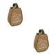 thumbnail image 1 of Greeniant Almacenamiento de vajilla para acampar, cuenco de tela Oxford, cucharas, bolsa para taza de café, organizador con cremallera suave, Caqui 2piezas, 1 of 6