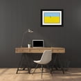 thumbnail image 3 of Ivylu 32x23 Black Ornate Wood Framed with Double Matting Museum Art Print Titled - Canola Flowers, 3 of 4