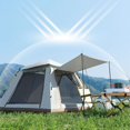 thumbnail image 1 of Tente de Camping, Tente Pop-Up pour 5 à 8 Personnes pour Randonnée, 1 of 7