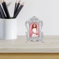 thumbnail image 4 of AURARMLET 1Set Tiny Picture Frames Silver Resin Rectangular for Home Decor Guesthouse Decor, 4 of 6