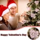 thumbnail image 1 of Fiudx Adornos de Corazón para San Valentín, Decoración Romántica de Madera para Árbol, Juego de 10, Perfectos para Parejas y Familias, Recuerdo Especial para Celebraciones, Tamaño 8 X 8 Cm., 1 of 6