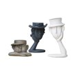 thumbnail image 1 of 3 Jarrones Creativos Humana, , Jarrón con , Estatua, Decoración Del Hogar perfecl Jarrón de resina, 1 of 8