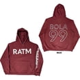 thumbnail image 1 of Rage Against The Machine Unisex Pullover Hoodie Sweatshirt Battle 99. (Back Print), 1 of 3