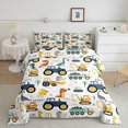 thumbnail image 1 of Juego de cama de coche Twin, Kids Construction Vehicles Comforter for Child Toddler, 1 of 6