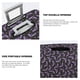 thumbnail image 3 of Balery Bat Purple Funda de equipaje, fundas para maletas, elástica, lavable, protector de maletas, compatible con maletas de 18 a 32 pulgadas-X-Large, 3 of 7