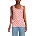 thumbnail image 3 of Lands' End Women's Petite Cotton Tank Top, 3 of 3
