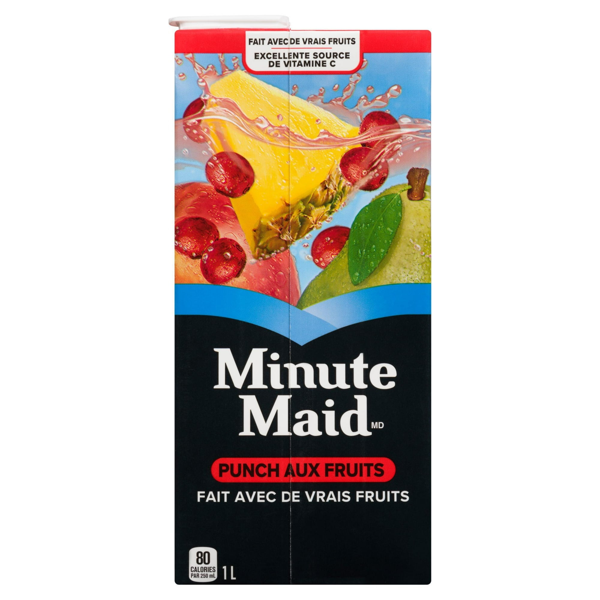 Minute Maid Fruit Punch Carton, 1 Liter, 1L