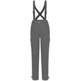 thumbnail image 2 of Little Donkey Andy Womens Insulated Ski Bibs Snow Pants Water Resistant Snowboard Softshell Pants with Suspenders Gray S, 2 of 7