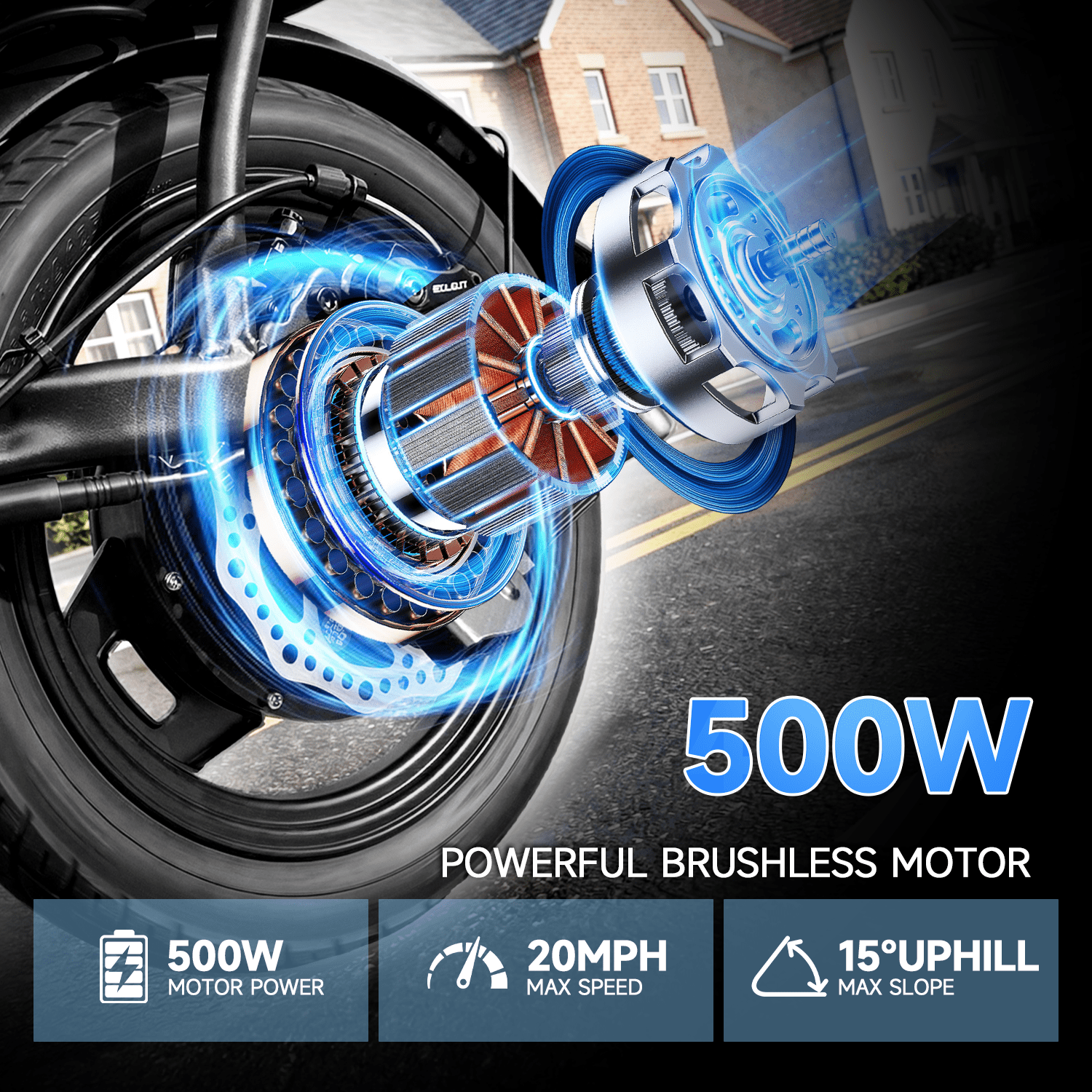 Electric Bike for Adults with Basket,500W Peak Motor,35 Miles 20 MPH,432WH Battery,14" Folding Ebike Bicycle,UL2849