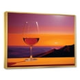 thumbnail image 2 of Designart "Vista Of Vinos I" Wine Floater Framed Canvas Wall Art, 2 of 5
