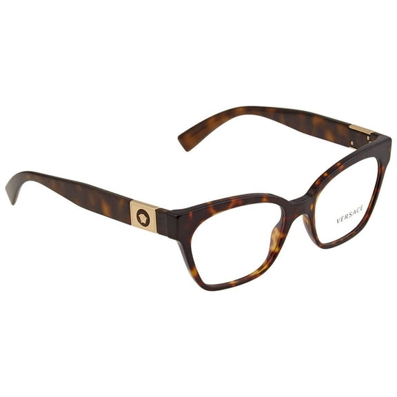 Versace Transparent Cat Eye Ladies Eyeglasses 0VE3294 108 53