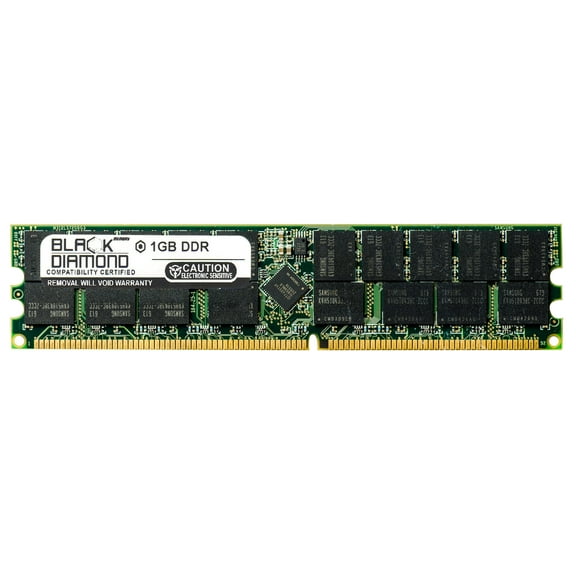 1GB RAM Memory for IBM eServer X-Series 255 8647 184pin PC2100 DDR RDIMM 266MHz Black Diamond Memory Module Upgrade