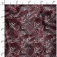 thumbnail image 2 of Soimoi Orange Heavy Canvas Fabric Leopard Animal Skin Decor Fabric Printed Yard 58 Inch Wide, 2 of 3