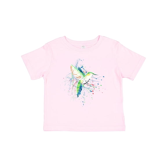 Inktastic Hummingbird Paint Splatter Boys or Girls Toddler T-Shirt