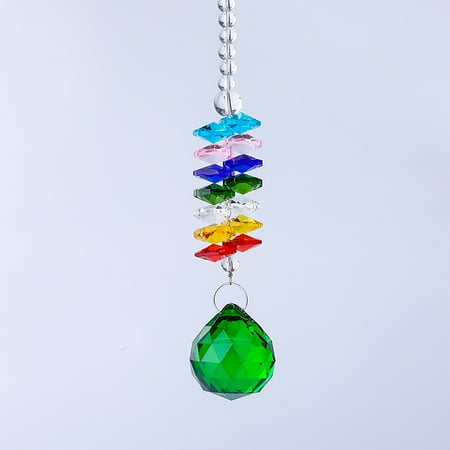 

Crystal Ball Pendant Colorful Hanging Suitable for Window Outdoor Garden Hanging Decoration New