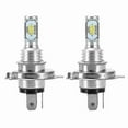thumbnail image 1 of 2 X H4 9003 Hb2 6000k Super White Csp Led Headlight Bulb Kit, 1 of 5