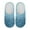 Bling Blue Leopard Print, variant on Giraffe Print Travel Slippers Lightweight Easy Slip On Memory Foam Comfort Sole Anti-slip Non-slip Hotel School Slippers