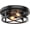 2Light-Black-1pack, variant on 10.63" 2-Light Black Farmhouse Flush Mount Ceiling Light,Flush Mount Ceiling Light Fixture, Fixture for Kitchen Bedroom Hallway Dining Room,Farmhouse Entryway Hallway E26,(1 Pack)