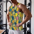 thumbnail image 5 of Pofeuu Retro Boho Elephants Print Men's Workout Tank Tops Sleeveless Muscle Gym Shirt Quick Dry-4X-Large, 5 of 7