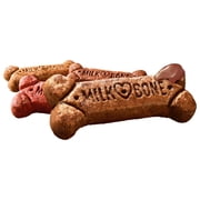 Milk Bone GravyBones Dog Biscuits, Gravy Coated Small Dog Treats, 60 oz Box