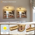 thumbnail image 2 of Picture Light JOOSENLUX 42cm 7W LED Brass 3000K 110V-220V, 2 of 8