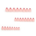thumbnail image 3 of 24pcs Valentine's Day Press on Nails for Women Girls,Short Almond Fake Nails with Red Heart,False Nails Full Cover Acrylic Glue on Nails for Holiday,Glossy Artificial Finished Wearable Nails, 3 of 7