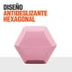 thumbnail image 4 of Mancuernas 10 Kg Hexagonales 2pz Pesas Altera Entrenamiento, 4 of 6