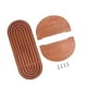thumbnail image 4 of Estantes flotantes de 2 niveles, organizador de pared multifuncional, estante de pared bohemio Marrón, 4 of 9