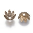 thumbnail image 2 of Iron Bead Caps Nickel Free Antique Bronze 10x4mm, 2 of 2