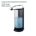 thumbnail image 4 of Dispensador de jabón automático eléctrico sin contacto de primera calidad, 17 oz/500 ml, con dial de control de volumen de dispensación de jabón ajustable ER, 4 of 5