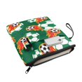 thumbnail image 2 of HELLHERO Classic Polyester Fabric Books Sleeve for Teachers 8.66 x 11.42 for Textbook Paperbacks Supplies, Soccer Flame Print, 2 of 8