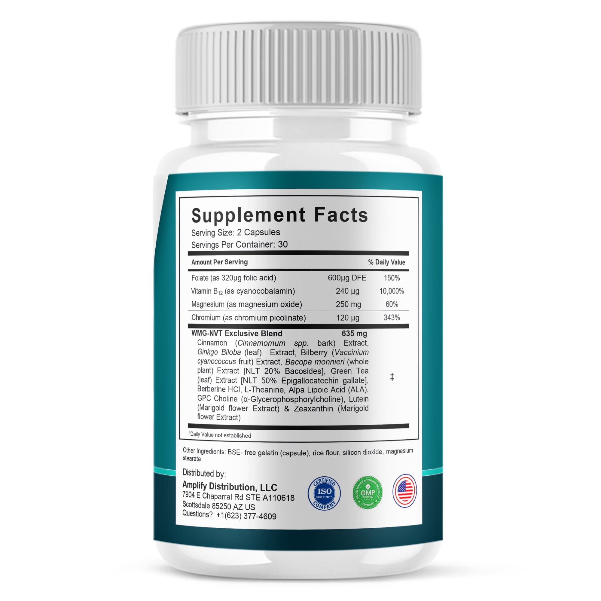 Trimoryn Weight Support, Tri Moryn Keto Supplement (60 Capsules)