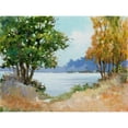thumbnail image 2 of Orme, E. Anthony 18x15 Gold Ornate Wood Framed with Double Matting Museum Art Print Titled - Fall Day, 2 of 4