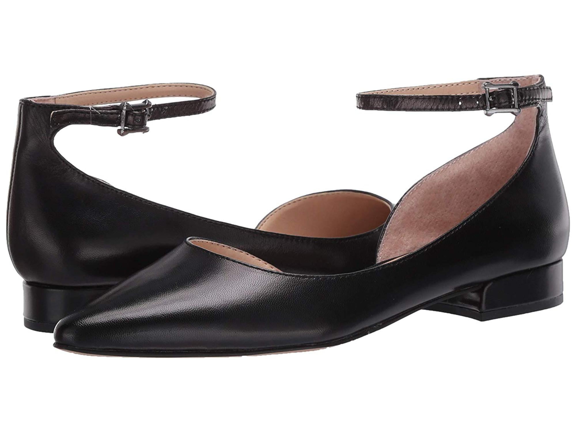 franco sarto open toe flats