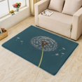 thumbnail image 2 of Dandelion Area Rugs for Bedroom Living Room - 4x6 ft - Plant Carpet for Home Decor - Dandelion Patterned Decorative Indoor Large Rug - Washable & Soft & Non Slip & Low Pile (ZF&7494), 2 of 7