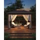 thumbnail image 5 of Garvee gazebo para exterior de 11 x 11 pies con mosquitero, doble techo y estructura metálica resistente para patio, jardín o deck, 5 of 8