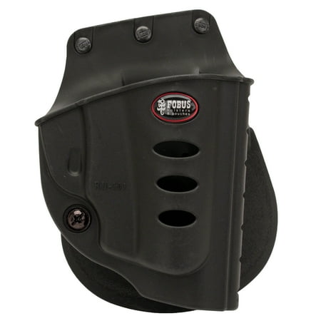 FOBUS EVOLUTION PADDLE RUGER SP101 PLASTIC BLACK (Best Holster For Ruger Sp101 3 Inch)