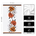 thumbnail image 4 of Sm:)e Spider Web Jack-O'-Lantern Pumpkin Happly Halloween Kitchen Dish Towels 18x26 Inch Set of 2, 4 of 6