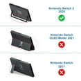 thumbnail image 2 of GeekShare Clear Case for Switch 2 Console and Joycon, Soft TPU Ergonomic Grip Protective Cover Skin, 2 of 8