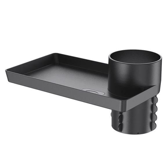 RIONIMA Car Seat Tray,Adjustable Base and Silicone-Supported Anti-Shake Cup Holder,Car Seat Tray for Kids Travel,Car Seat Snack Tray,Car Tray for Toddler,Family Road Trip Essentials for Kids