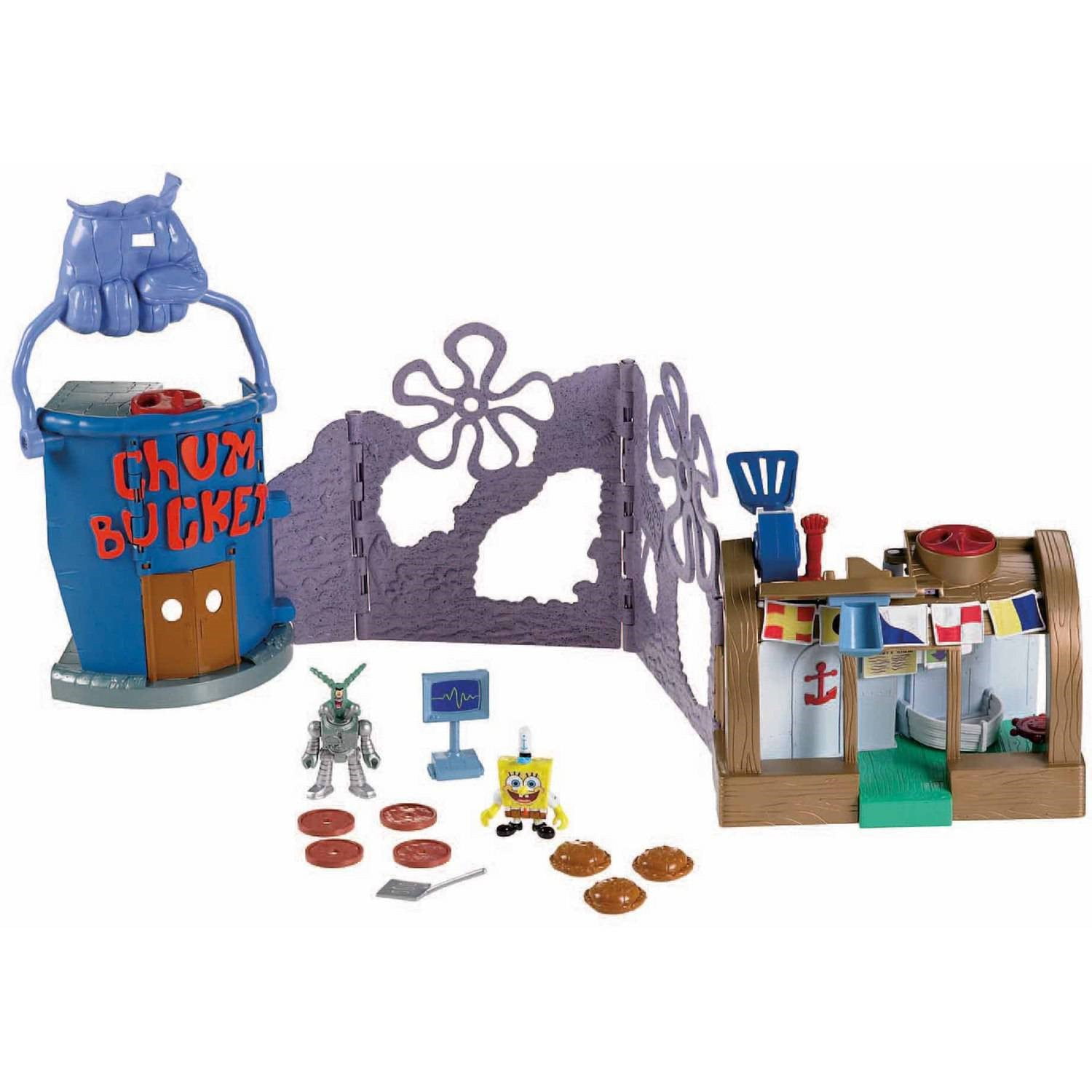 Fisher-Price Imaginext SpongeBob SquarePants Krusty Krab Playset