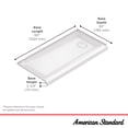 thumbnail image 7 of American Standard Bathing A8019T-RHO.020 Aspirations 60" X 30" Rectangular Shower Base -, 7 of 7