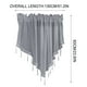 thumbnail image 5 of Floral Lace Window Curtains Sheer Scalloped Edge Rod Pocket Top Light Filtering Privacy for Living Room Bedroom Decor, Ukhbmc, 5 of 5