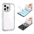thumbnail image 1 of Kit Micas Hidrogel Pantalla + Trasera + Funda Uso Rudo, 1 of 7
