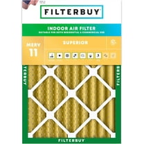 Filterbuy 22x24x4 MERV 11 Allergen Defense, Pleated HVAC AC Furnace Air Filters (1-Pack)